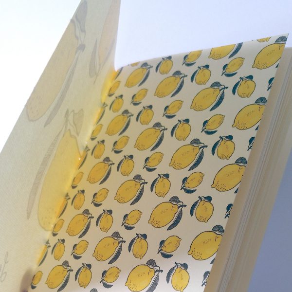 Coleção Frutos: Lemon . Notebook