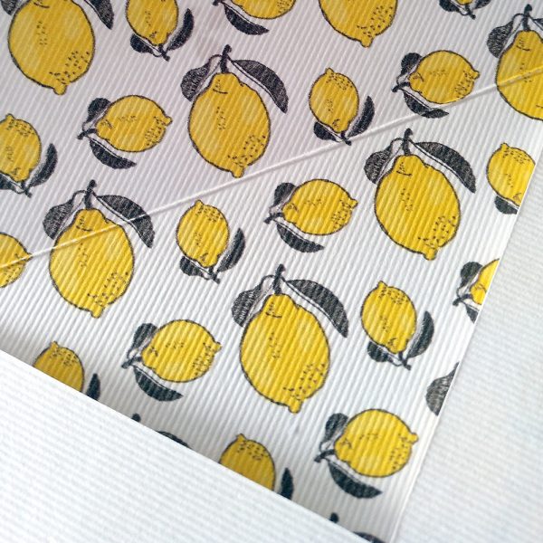 Coleção Frutos: Lemon . Envelope & Card