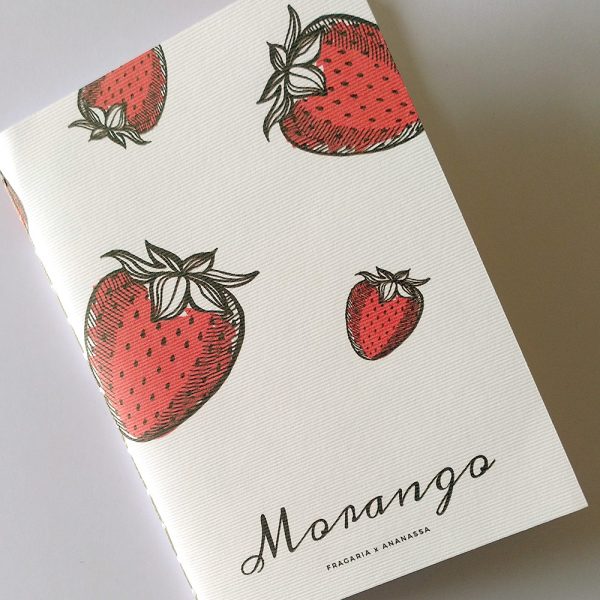 Coleção Frutos: Morango . Notebook