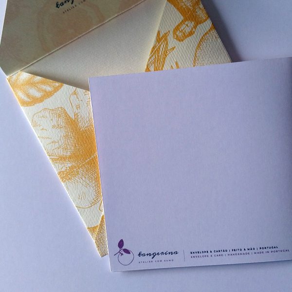 Chá . Envelope & Card