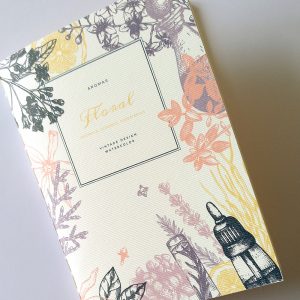 Coleção Hand Drawn: Floral . Notebook