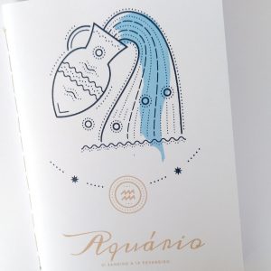 Coleção Zodíaco: Aquário . Notebook