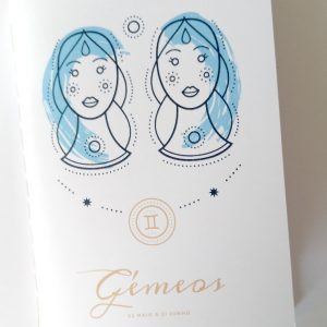 Coleção Zodíaco: Gémeos . Notebook