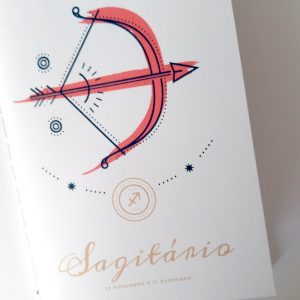Coleção Zodíaco: Sagitário . Notebook