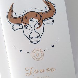 Coleção Zodíaco: Touro . Notebook