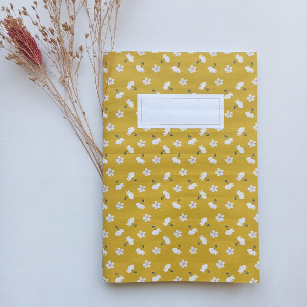 Flores amarelo . Notebook