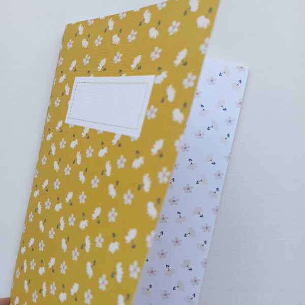 Flores amarelo . Notebook