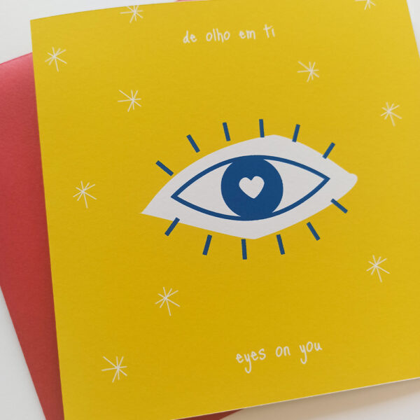 eyes on you . Envelope & Card