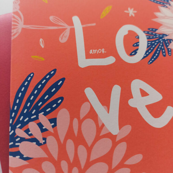 LOVE . Envelope & Card