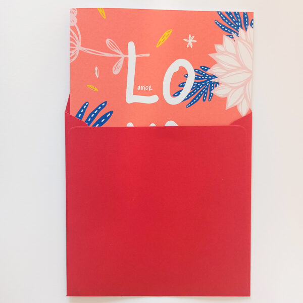 LOVE . Envelope & Card