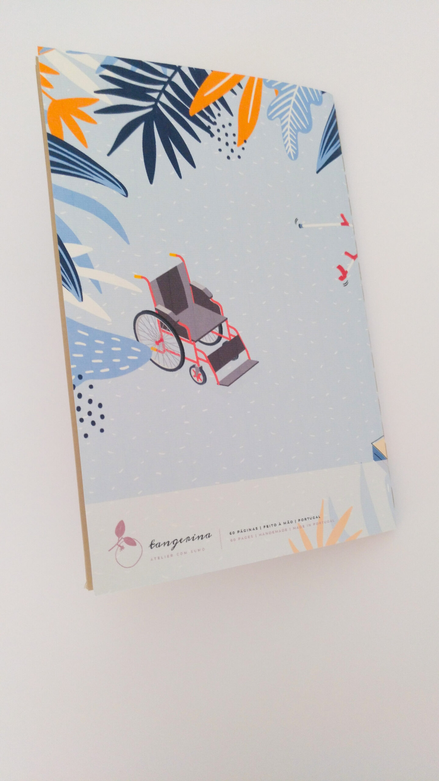 caderno personalizado com ilustração exclusiva